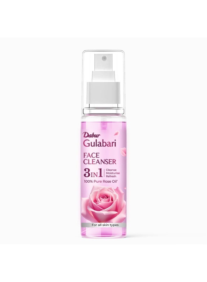 Dabur Gulabari Rose Glow Face Cleanser, Pack of 1,100 Ml - Image 1